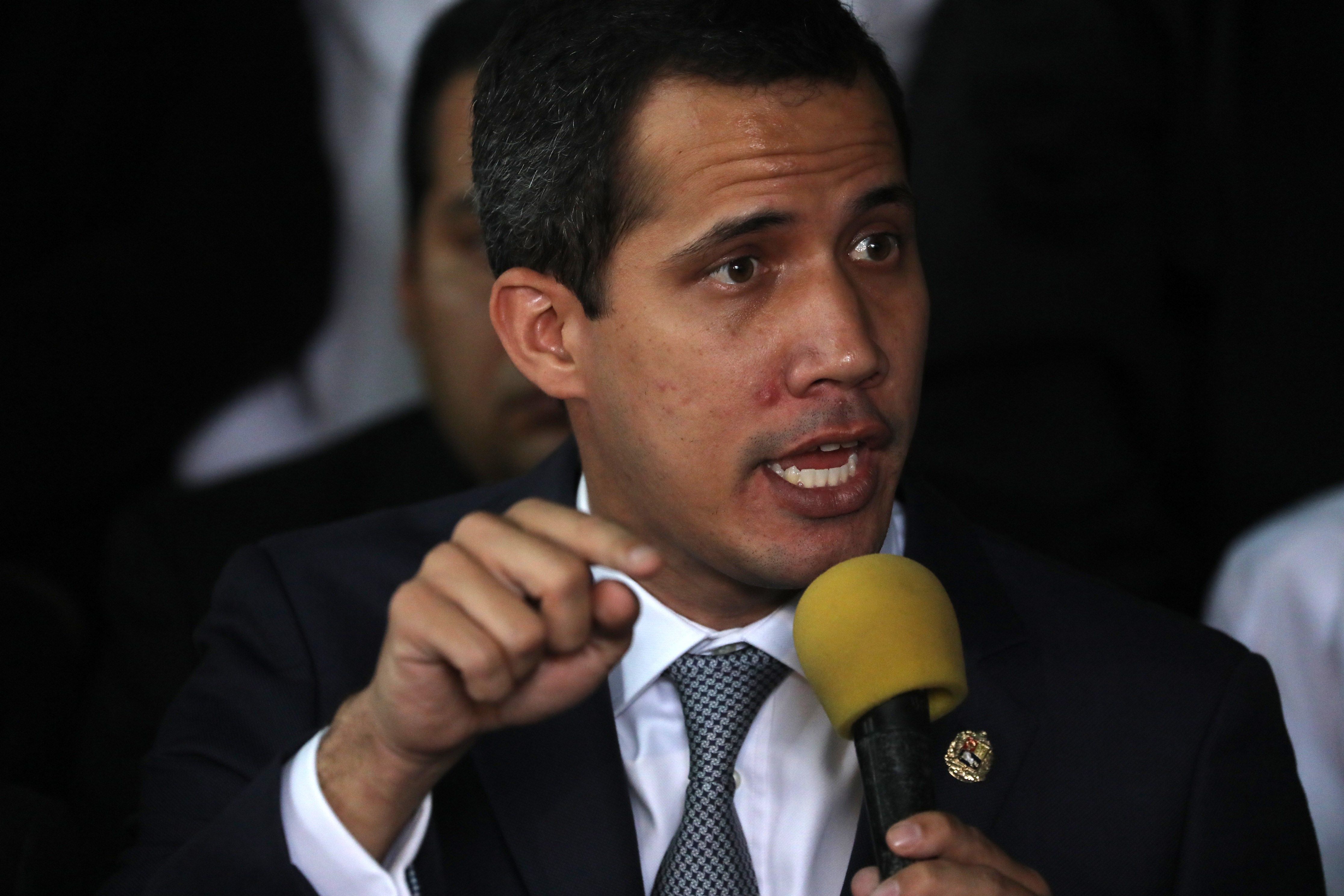  Asegura Guaidó que la Asamblea Nacional podría aprobar una intervención de EUA
