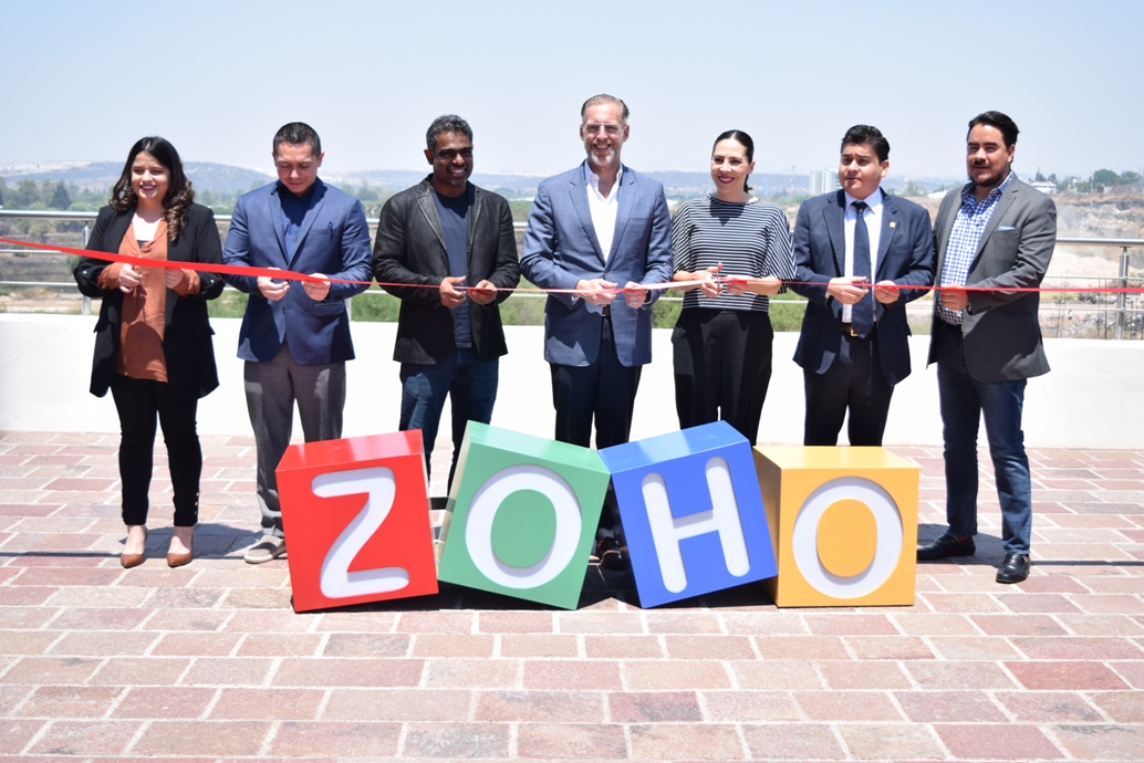  Empresa de software ZOHO inaugura sus oficinas en Querétaro