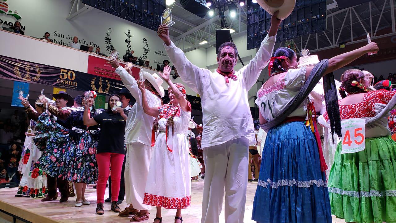  Concluye con éxito el 50° concurso de Huapango Huasteco en San Joaquín