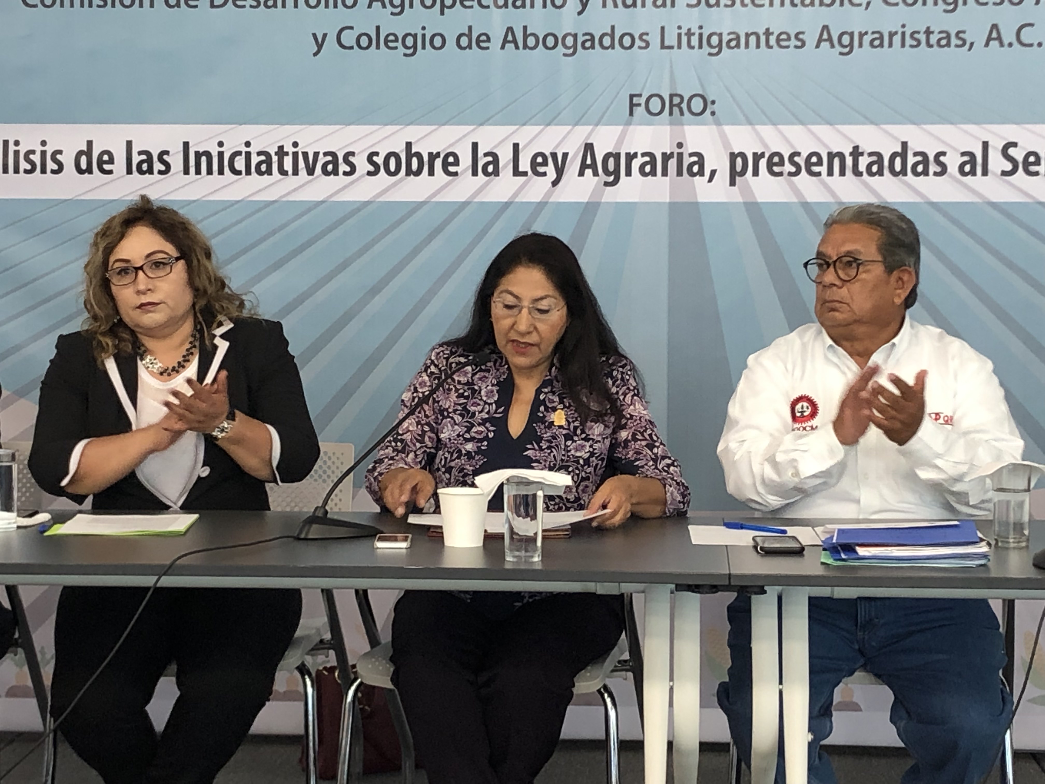  Campesinos y legisladores analizan iniciativas sobre Ley Agraria