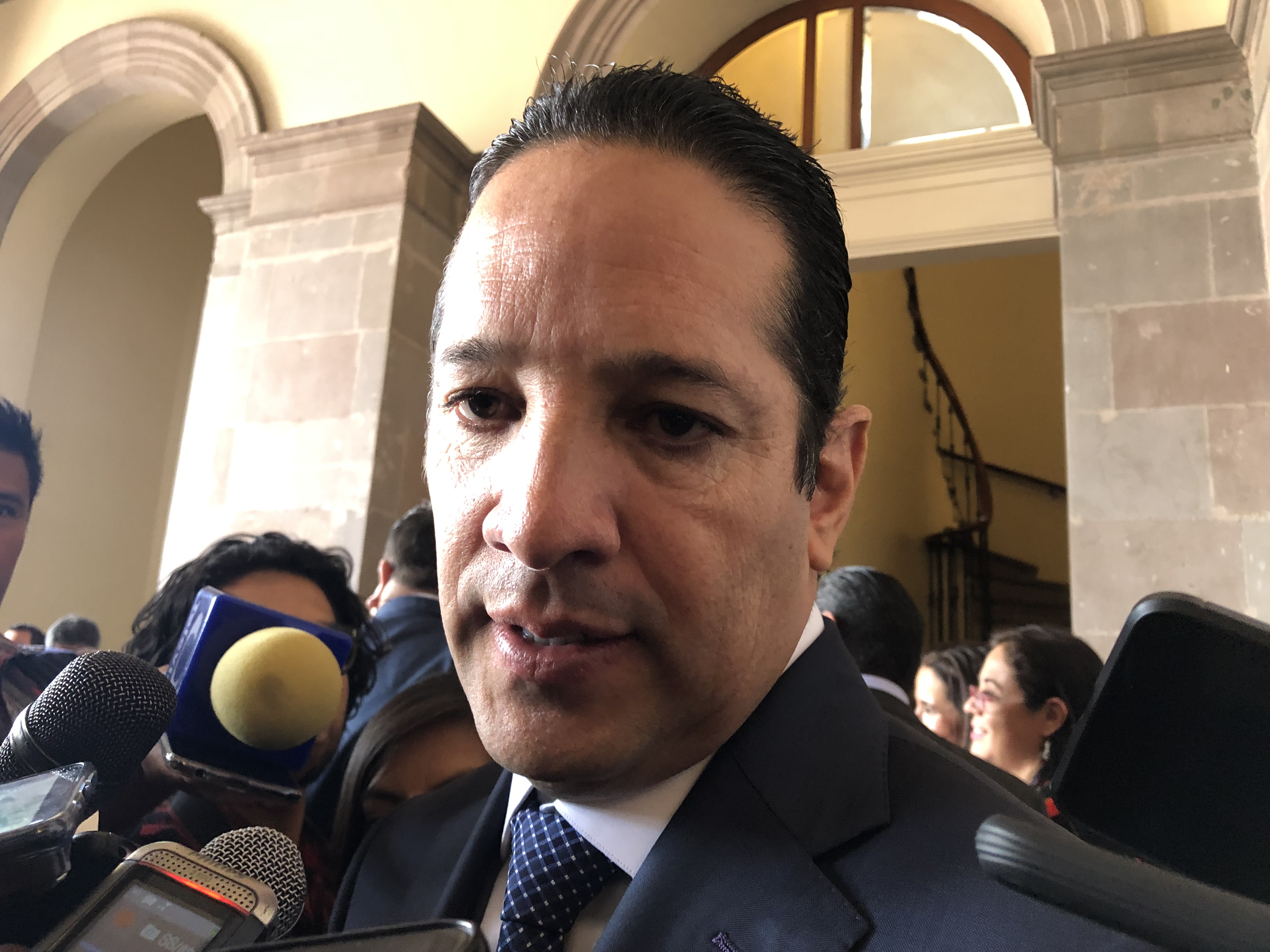  Se reúne Pancho Domínguez con la secretaria de Gobernación por tema laboral