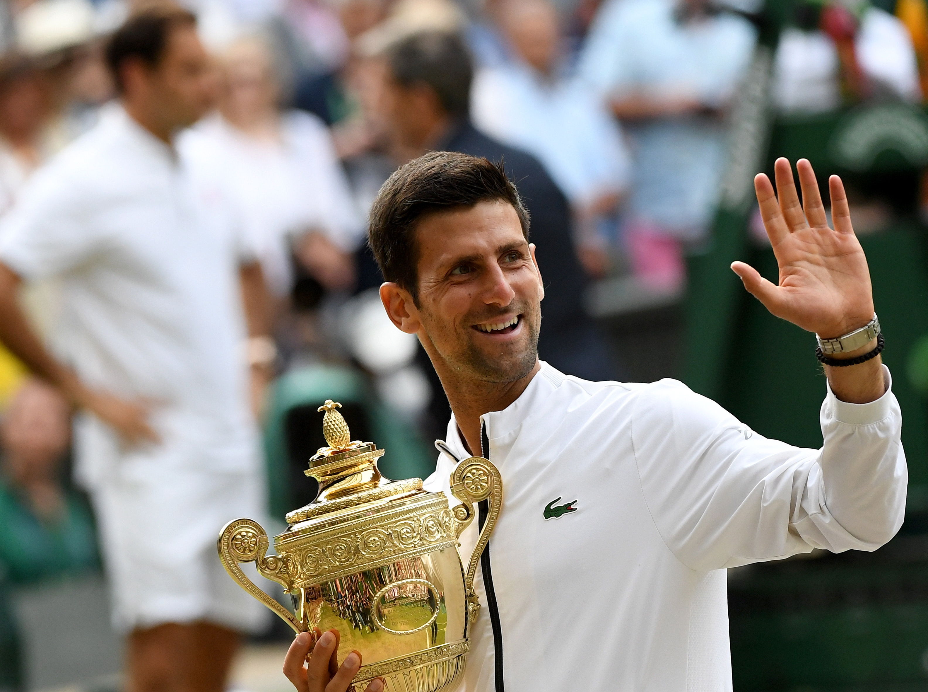  Djokovic vence a Federer y logra su quinto título en Wimbledon