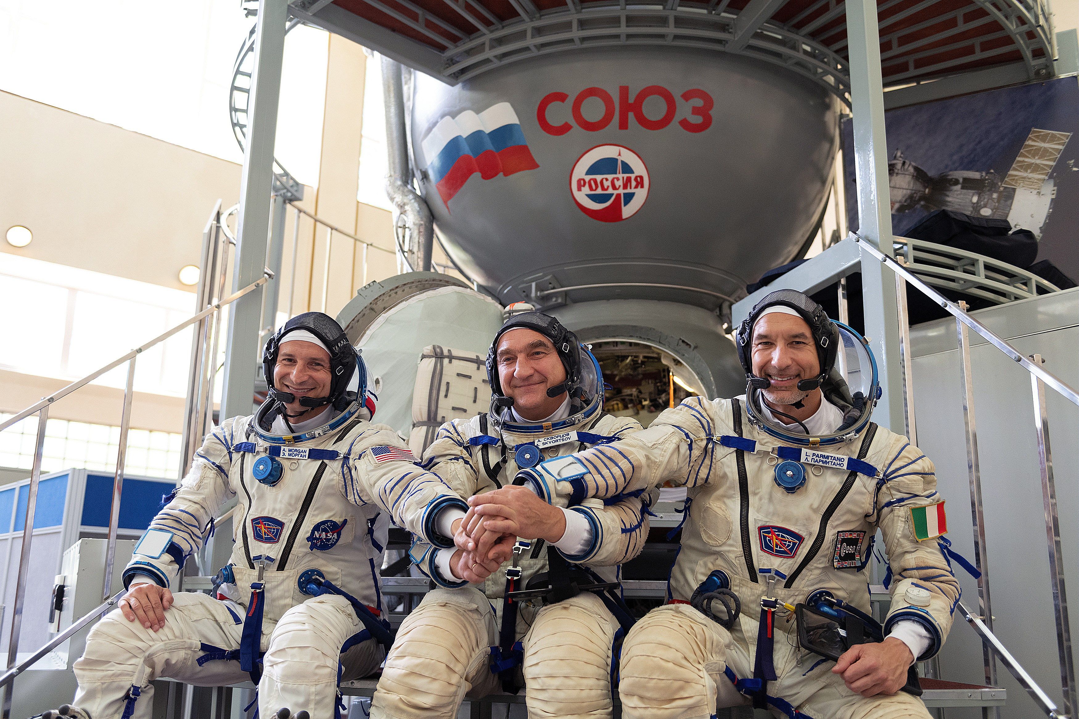  Nave rusa Soyuz despega rumbo a Estación Espacial en homenaje al Apolo 11