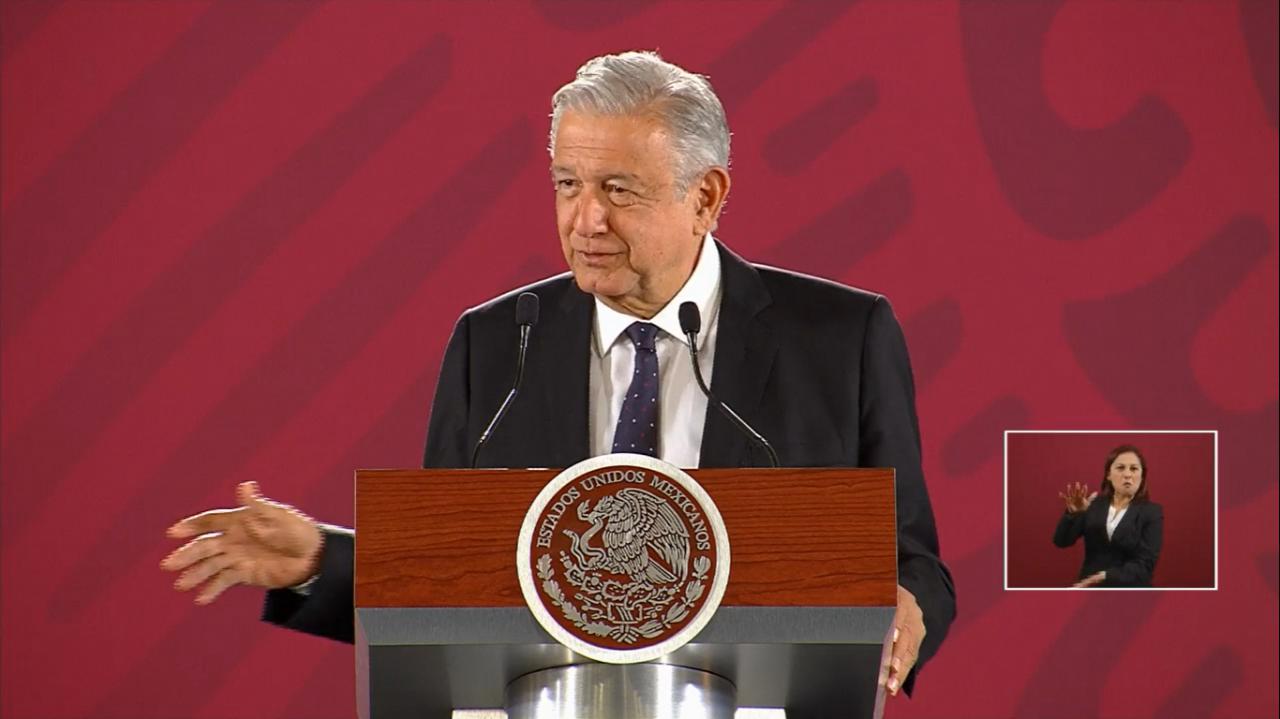  Asegura López Obrador que se aplicará la ley ante derrame tóxico de Grupo México
