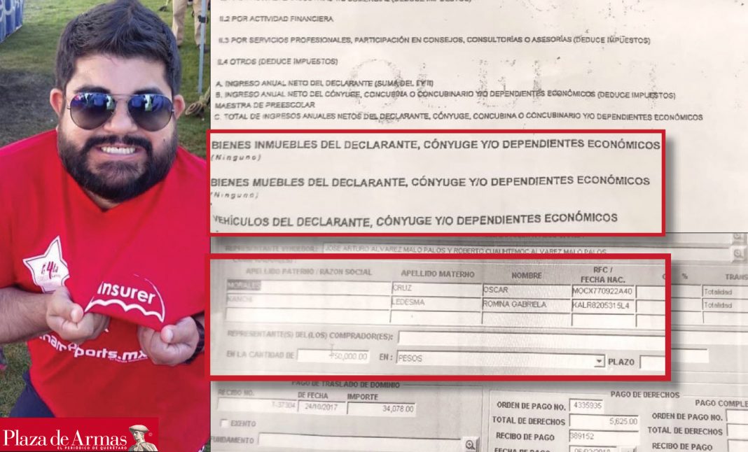  Le hallan casa a funcionario
