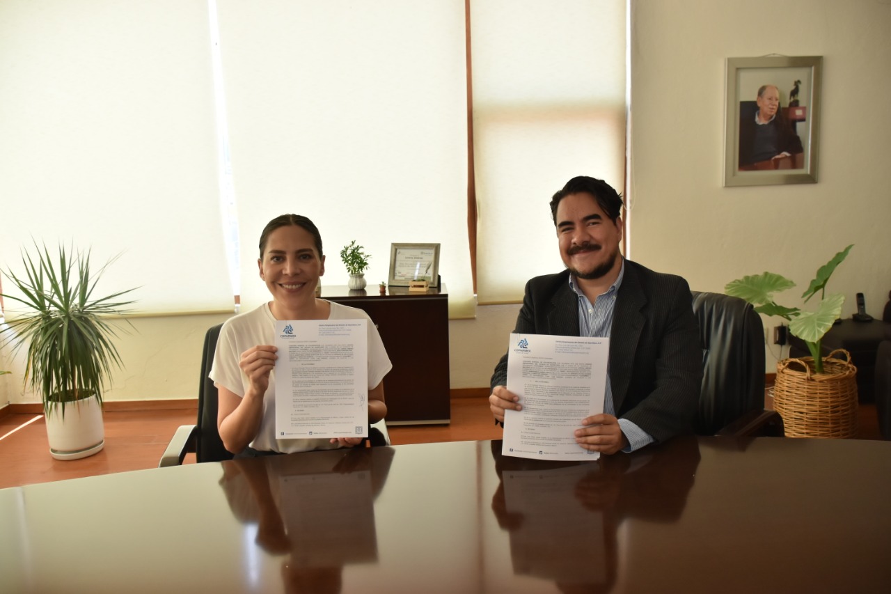  Coparmex Querétaro y Zoho firman convenio para impulsar la transformación digital