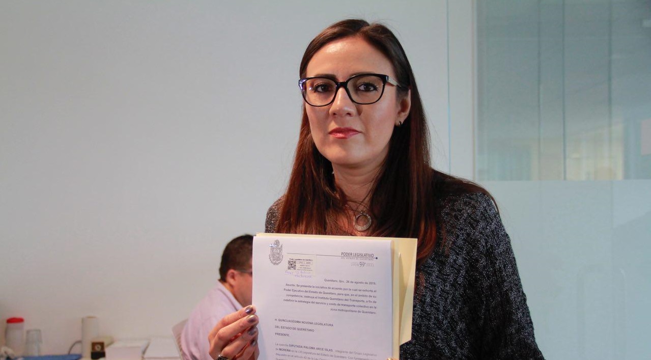  Diputada morenista lanza exhorto para revisar tarifa del transporte público