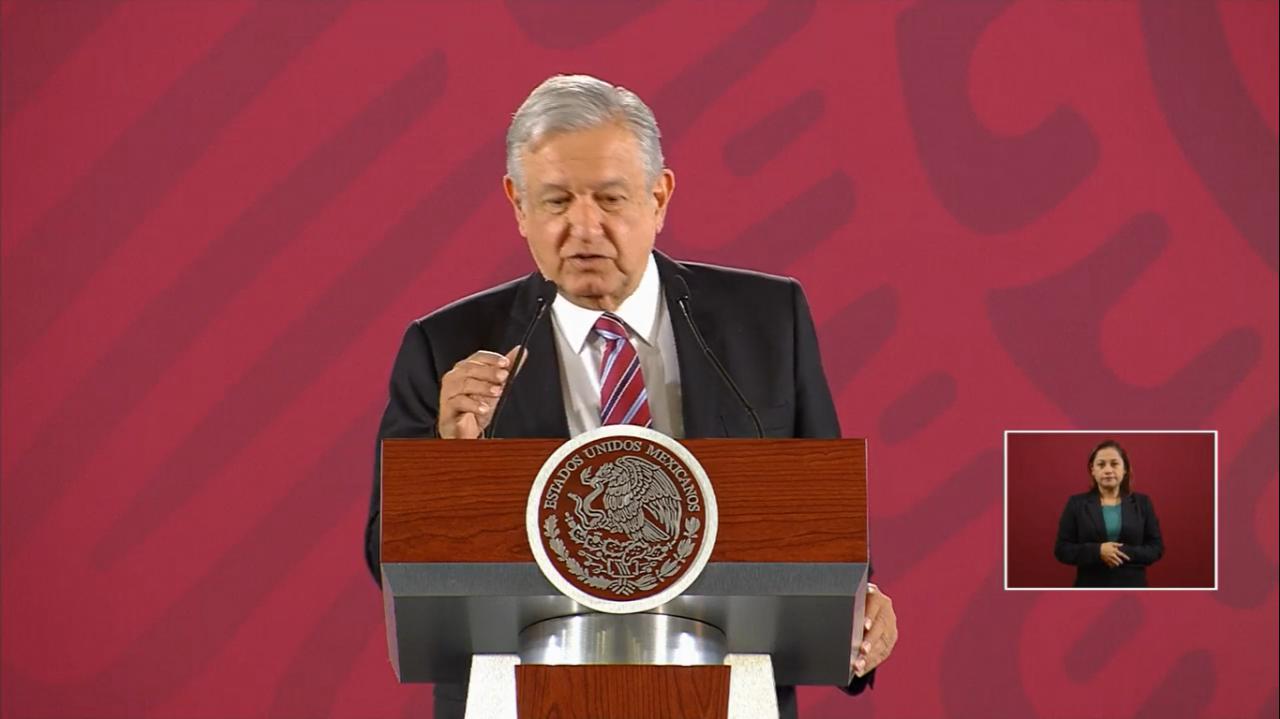  Revela López Obrador hallazgo de cámara espía en Palacio Nacional