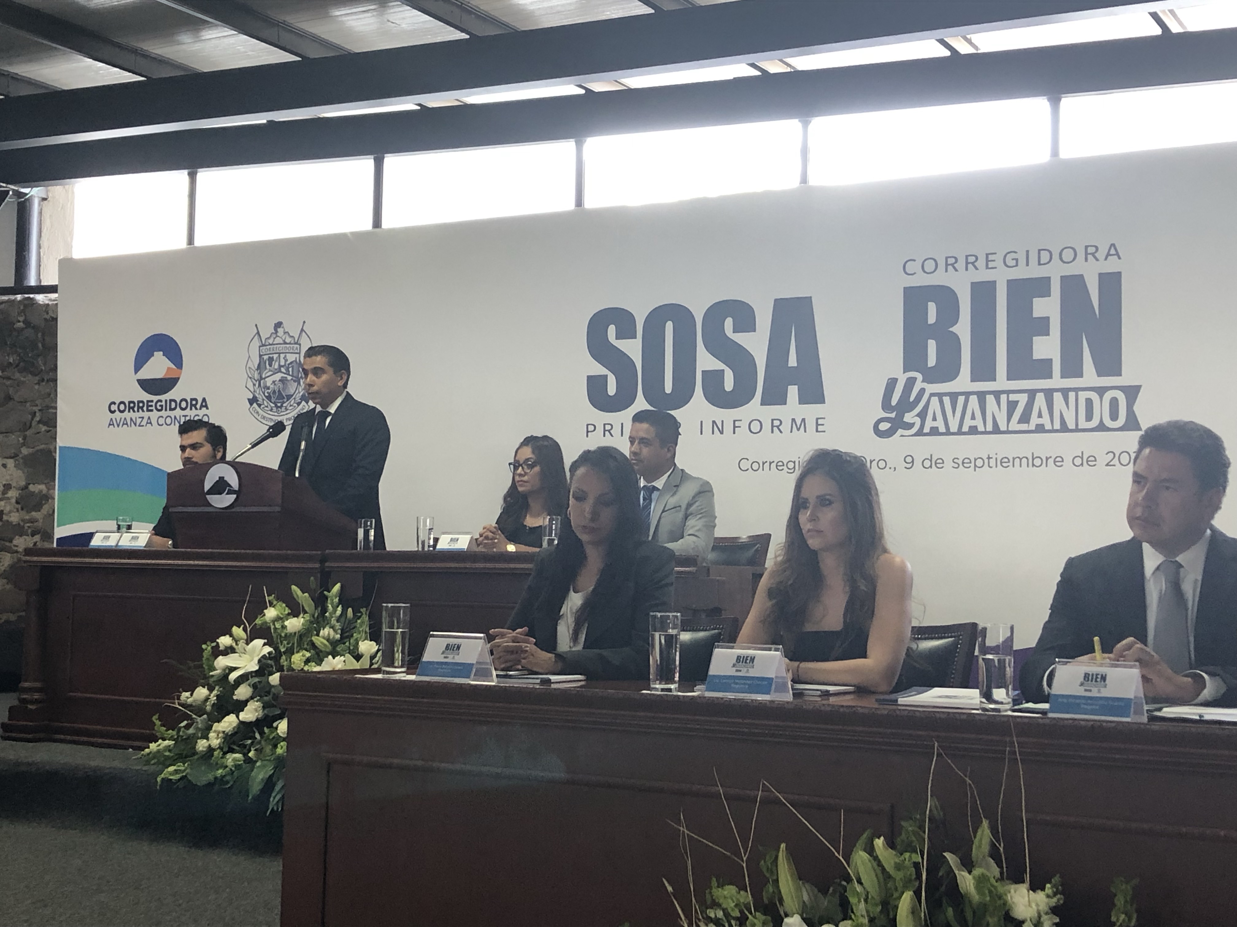  Entrega Roberto Sosa su Primer Informe de Gobierno