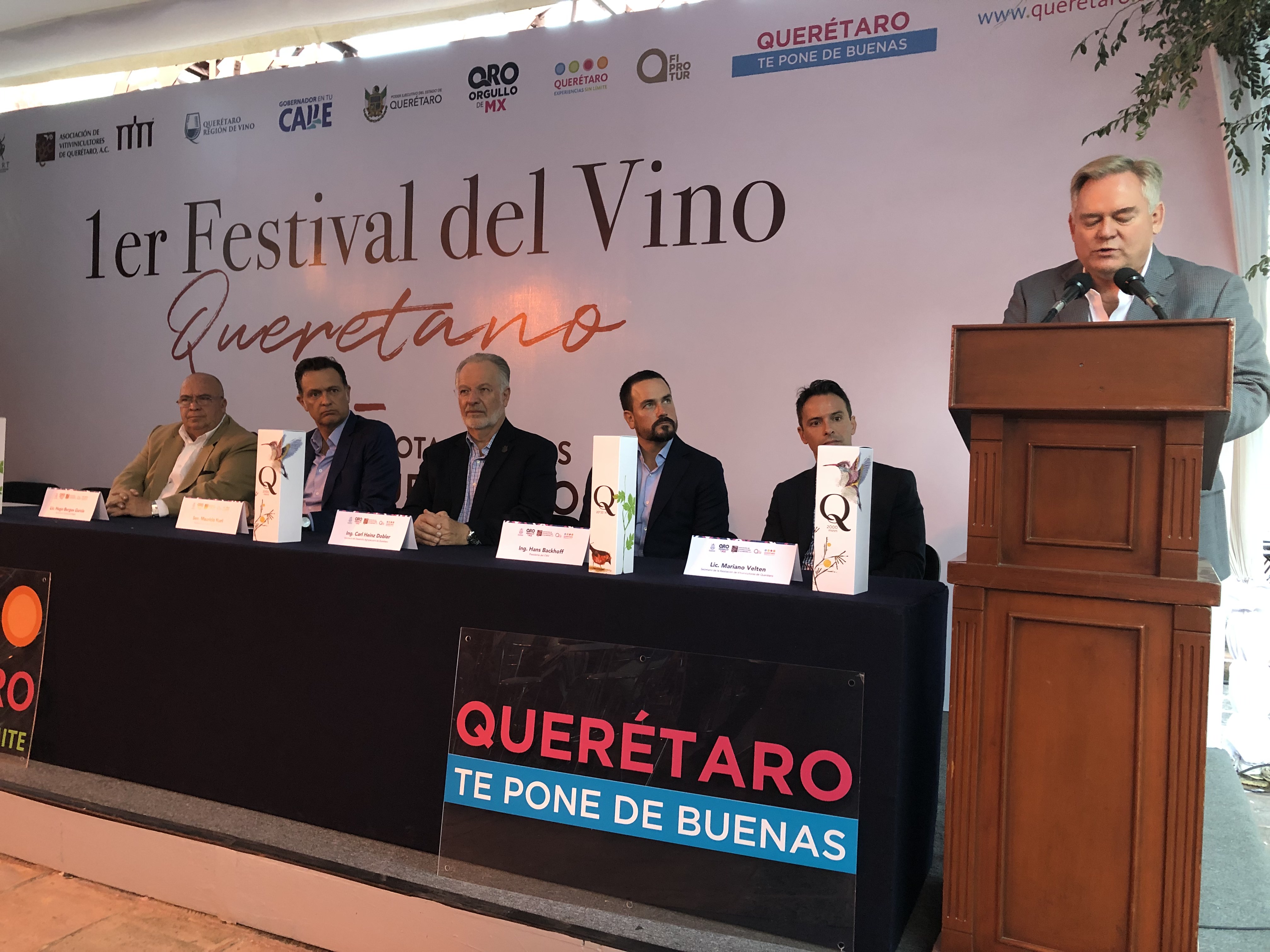  Inauguran el Primer Festival del Vino Queretano