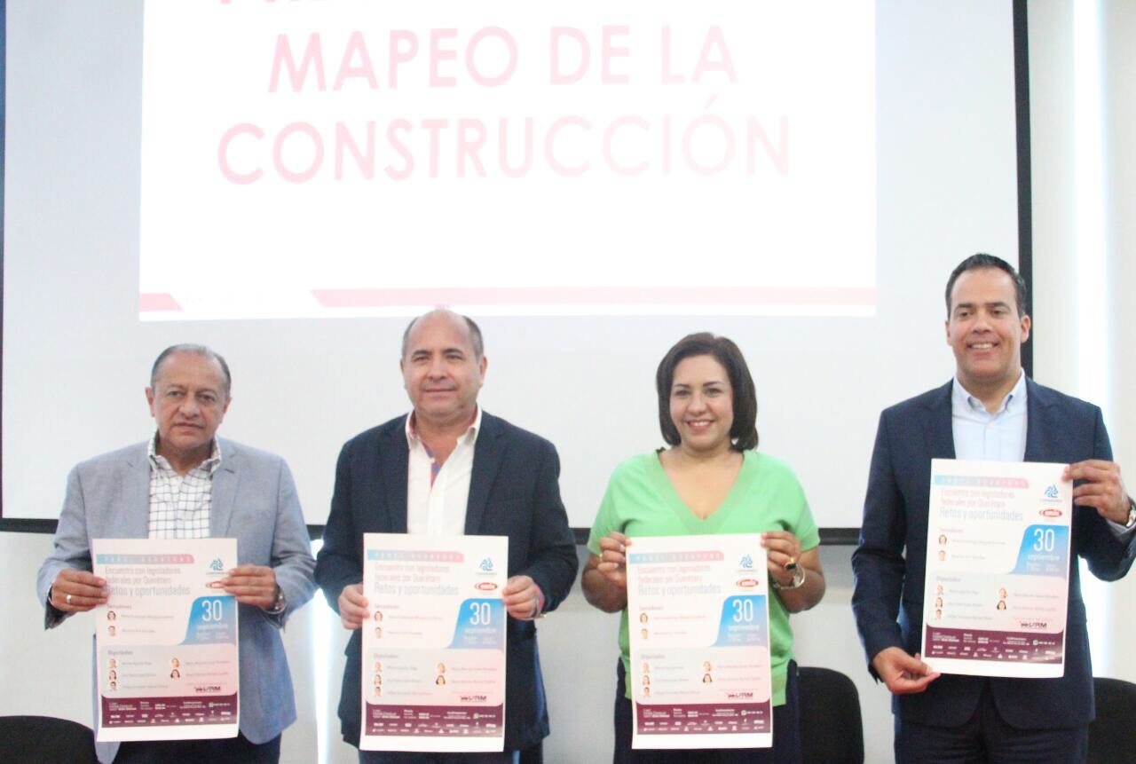  Constructores y empresarios organizan foro con legisladores por Querétaro