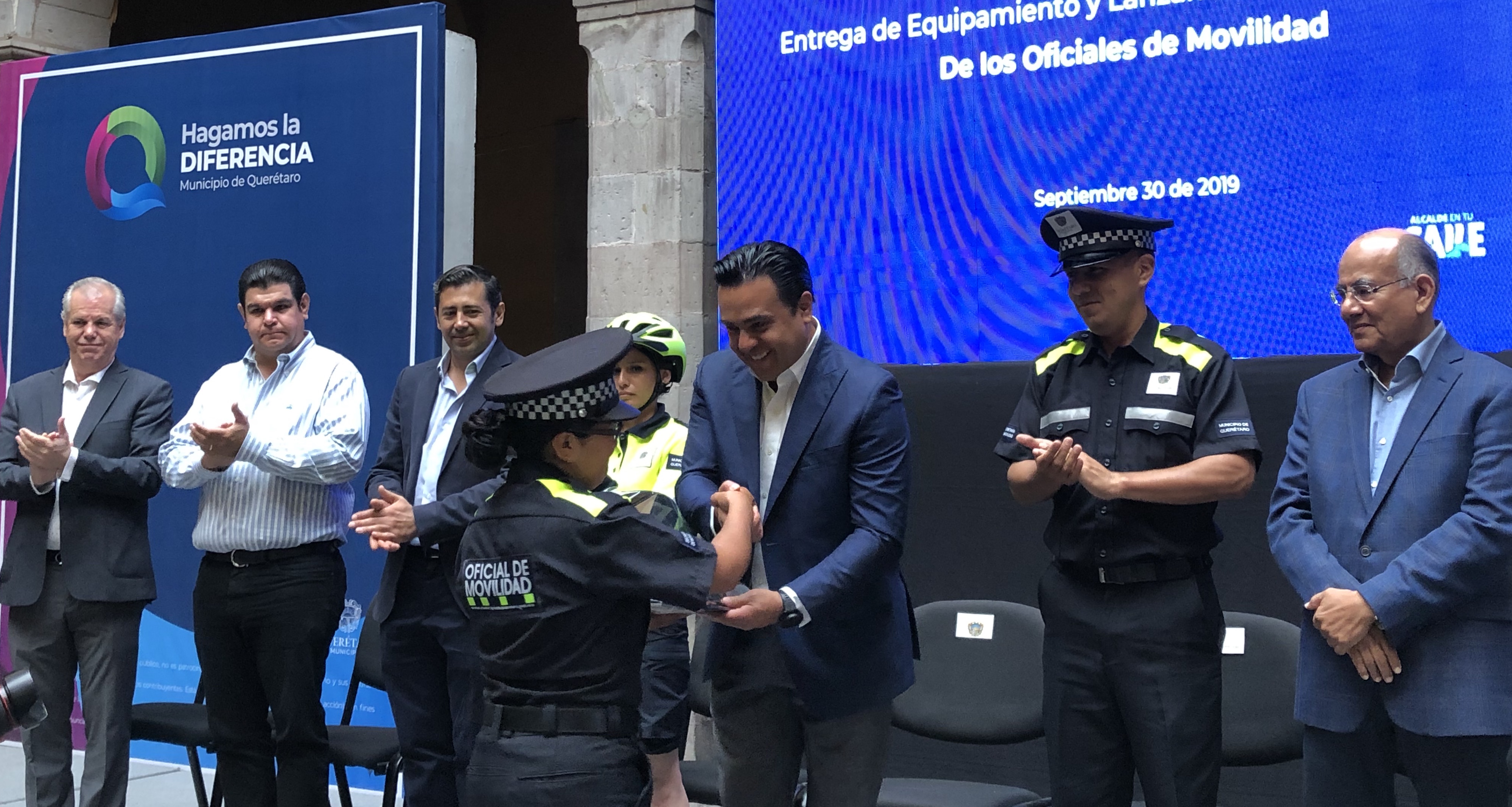  Invierte municipio de Querétaro 6 mdp en nuevo equipo para agentes de movilidad