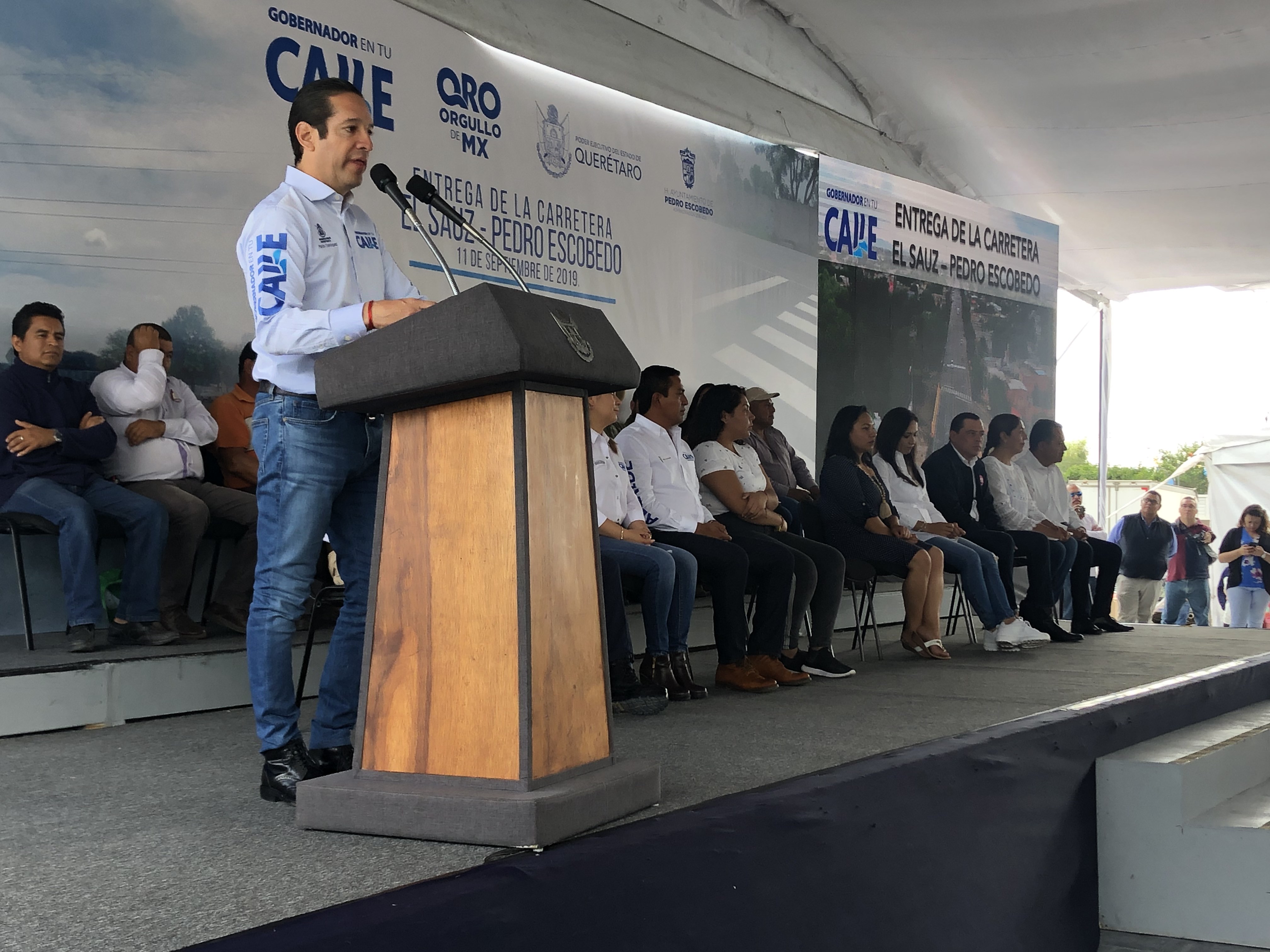  Estado invierte 60.9 mdp en rehabilitación de la carretera El Sauz-Pedro Escobedo