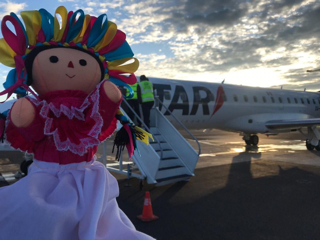  Aerolínea TAR inaugura vuelo directo entre Querétaro y Durango