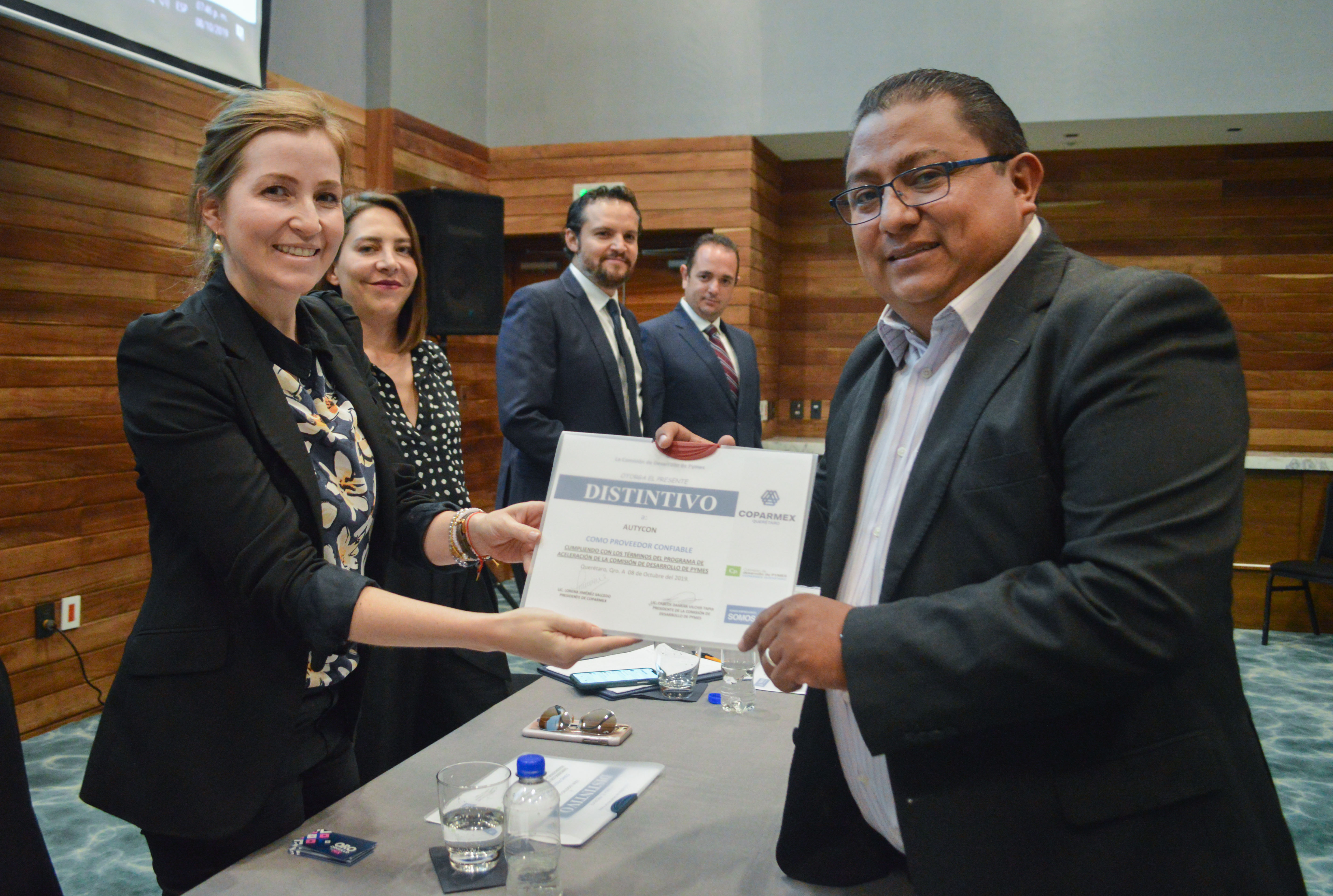  MiPyMES reciben el Distintivo Coparmex por ser proveedores confiables para la industria