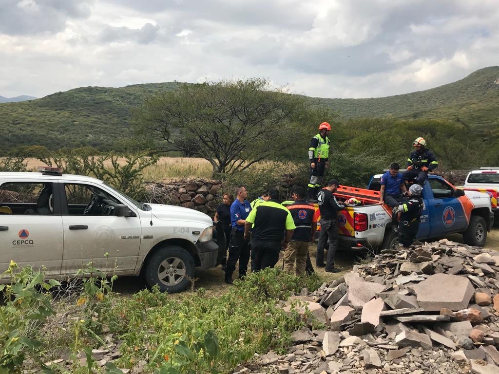  Mueren dos personas tras caída de avioneta en El Marqués