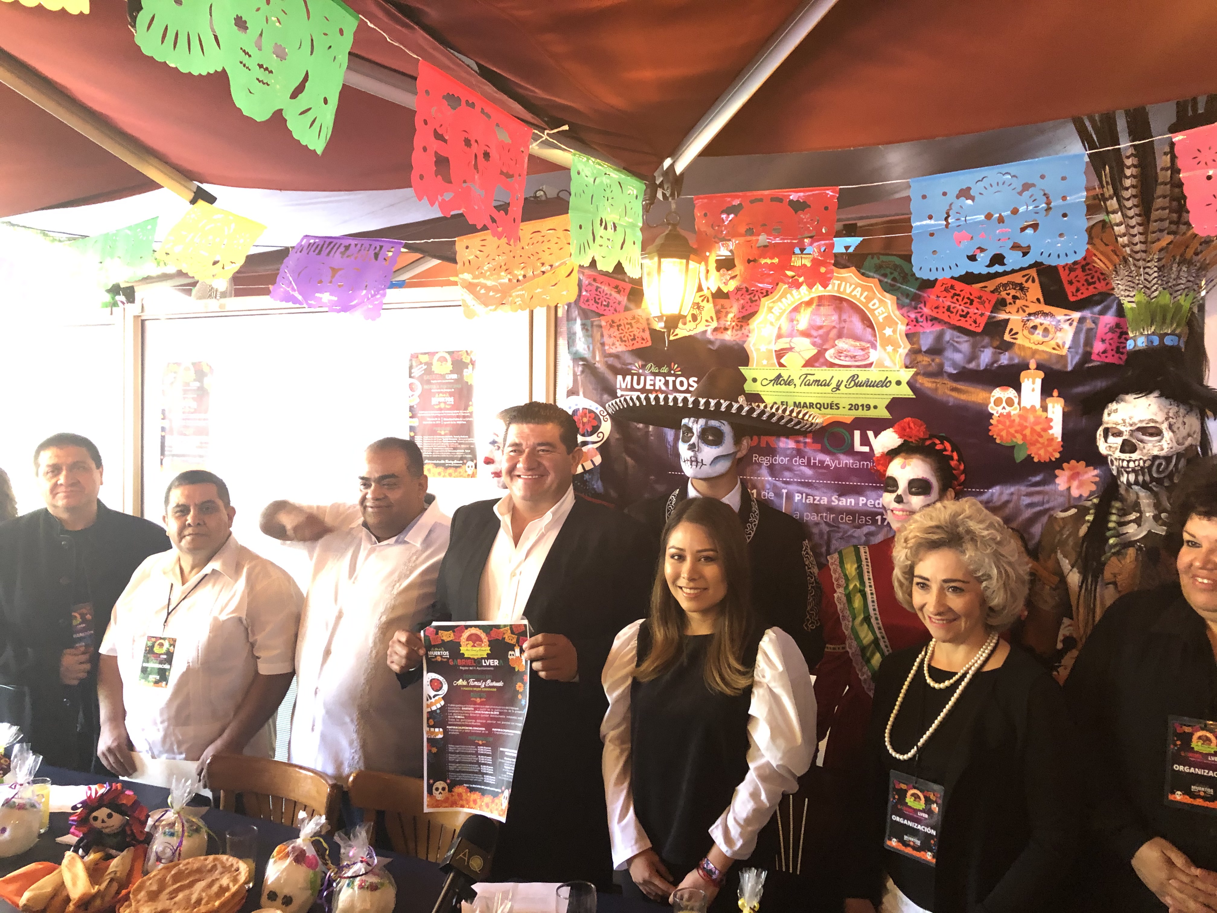  Buscan perpetuidad para primer Festival del Tamal, Atole y Buñuelo en El Marqués