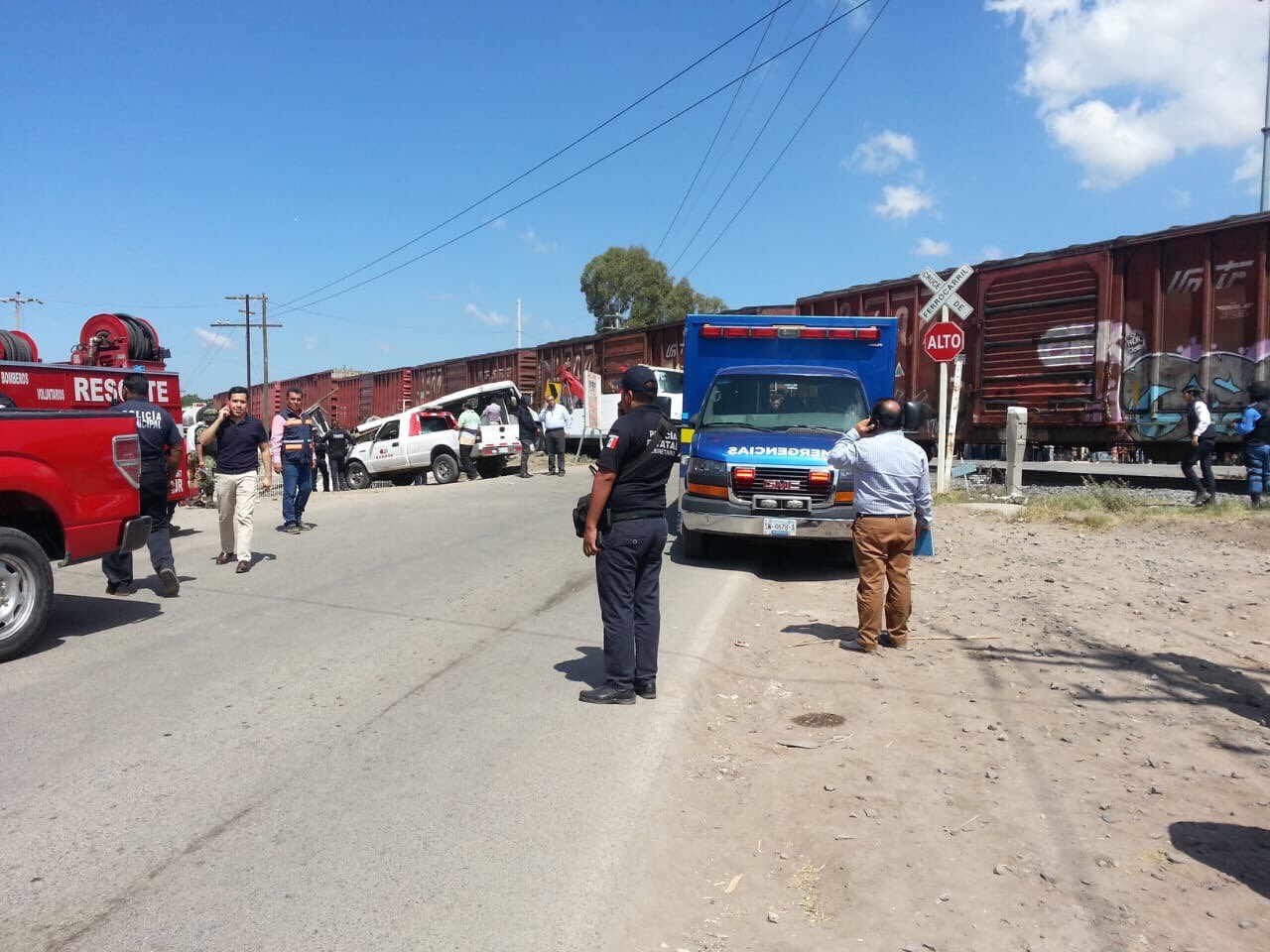  Lamenta FDS muertes tras acciedente ferroviario en San Juan del Río