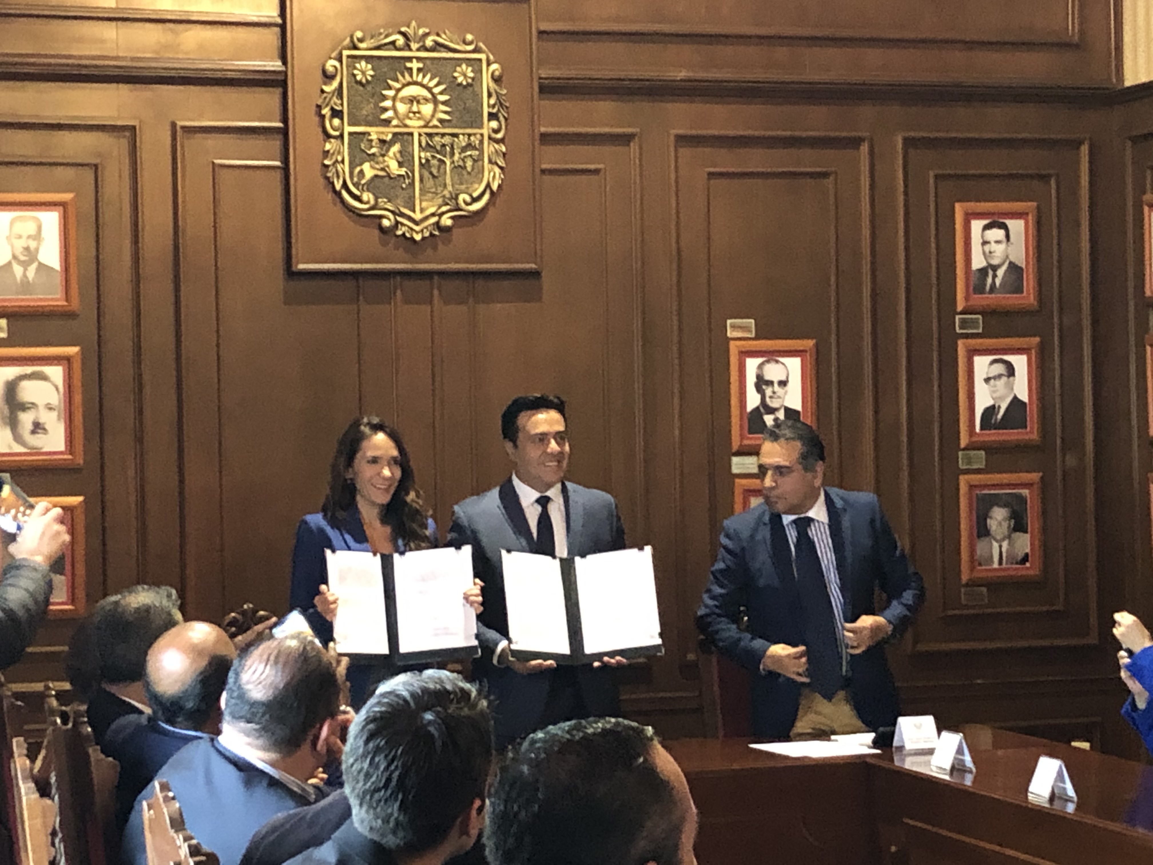  Firman convenio de colaboración Municipio de Querétaro y Centro Histórico de la CDMX