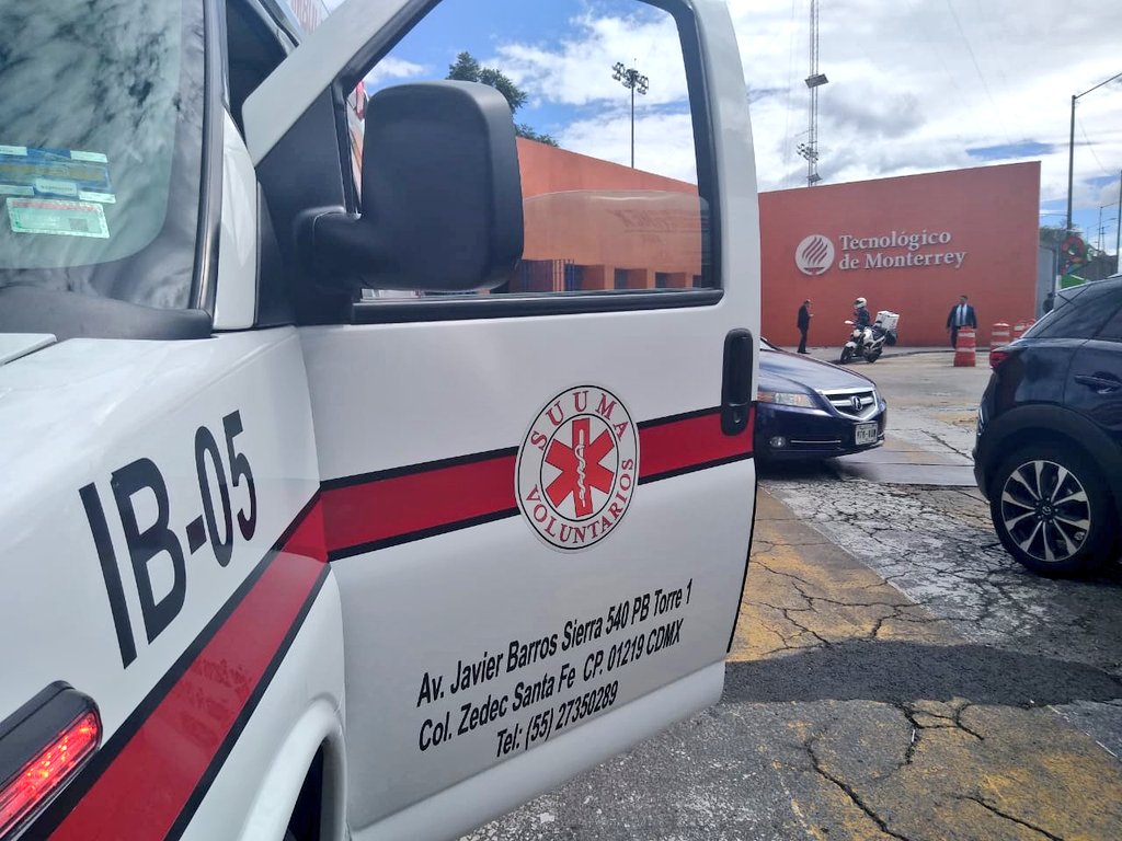  Balacera en el Tec de Monterrey Campus Santa Fe deja un herido y dos detenidos