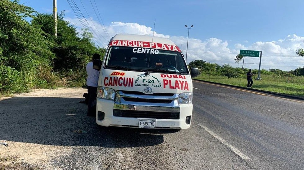  Toman como rehén a turista española durante asalto a transporte público en Cancún