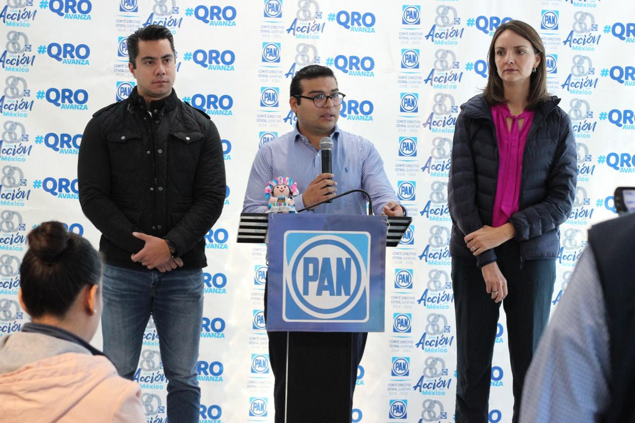  Secretario general del PAN lamenta pugnas en el interior del PRI Querétaro