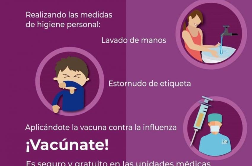  Exhorta Seseq a tomar medidas preventivas contra la influenza
