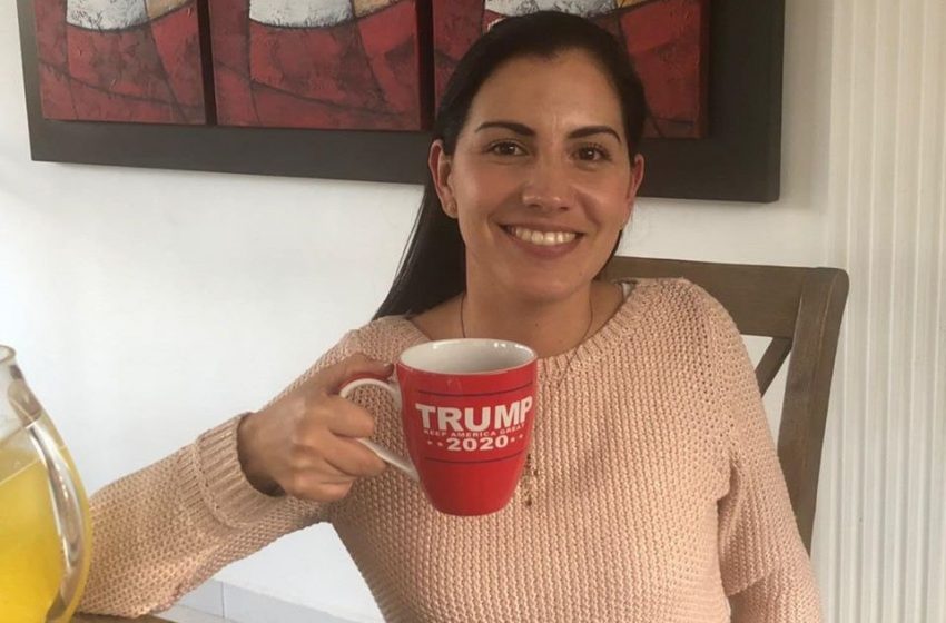  Elsa Méndez, fan de Trump