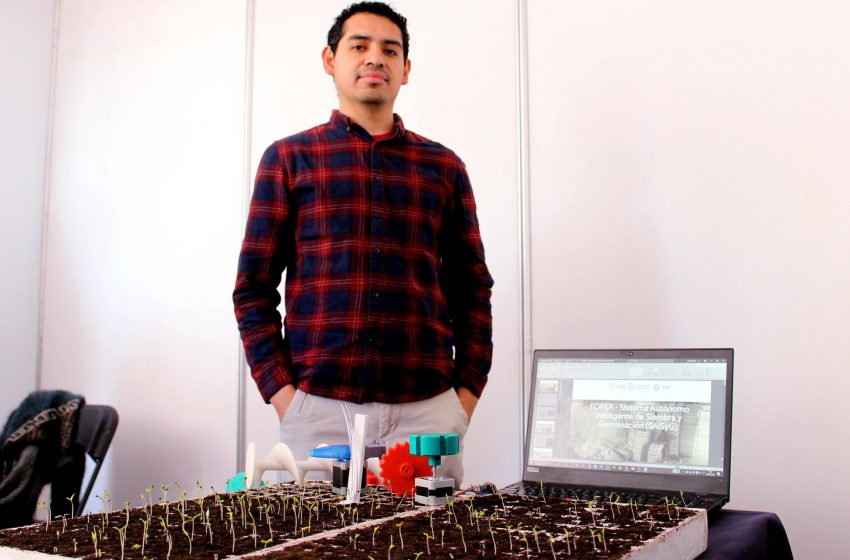  Estudiantes de la UAQ crean prototipo automatizado para germinación de semillas