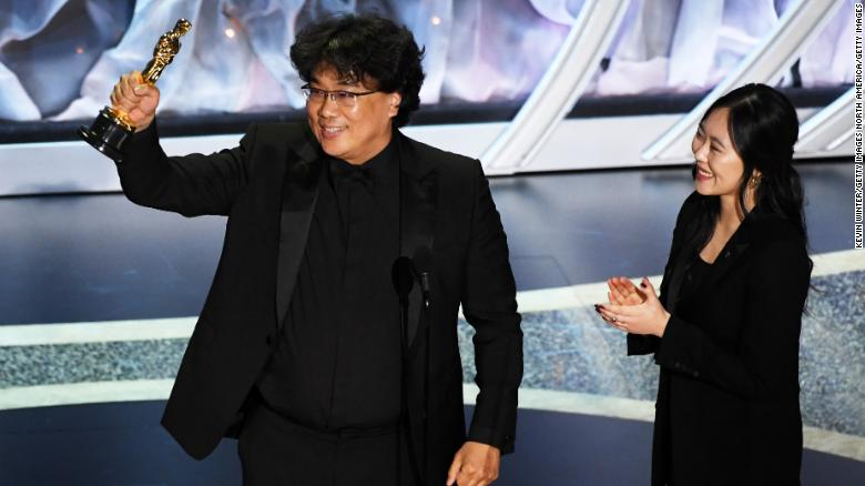  Director de Parasite iguala récord de Disney con 4 Oscar en una sola noche