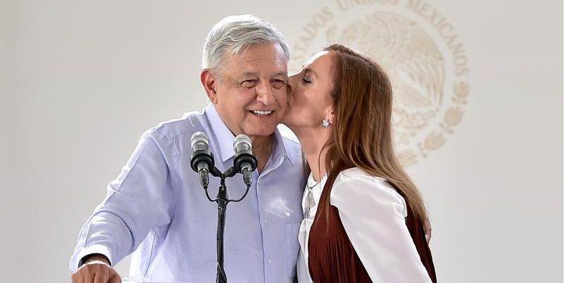  Asegura López Obrador que en su casa, con Beatriz Gutiérrez, no hay machismo
