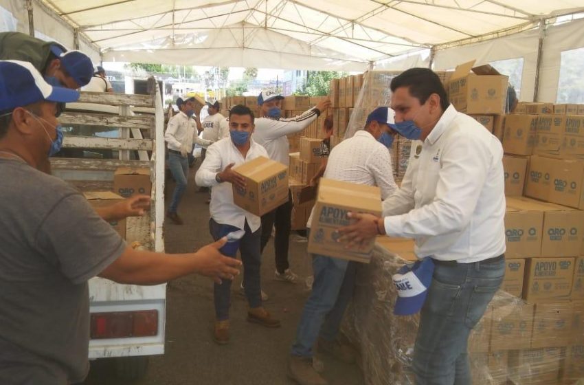  Arranca entrega de apoyos alimentarios a familias en el municipio de Querétaro