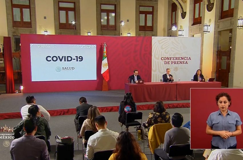  Rebasa México los 10 mil casos confirmados de COVID-19