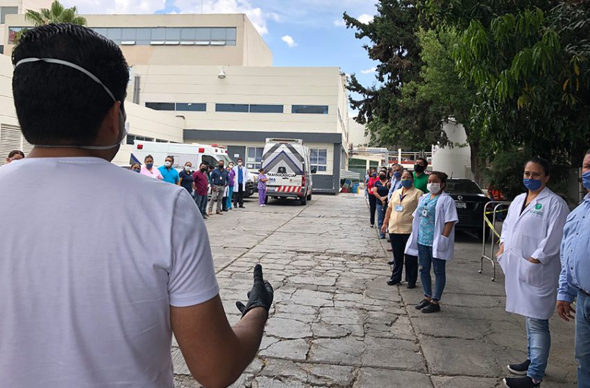  Ayudan a quienes nos cuidan: Fundación Imanai reparte comida en los hospitales COVID de Querétaro