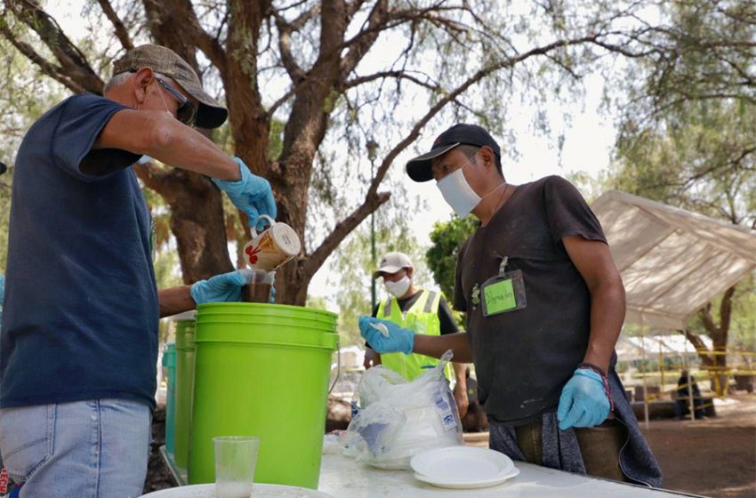  Instalan Centro de Servicio Temporal para Personas en Situación de Calle para protegerlos contra contagios de COVID-19