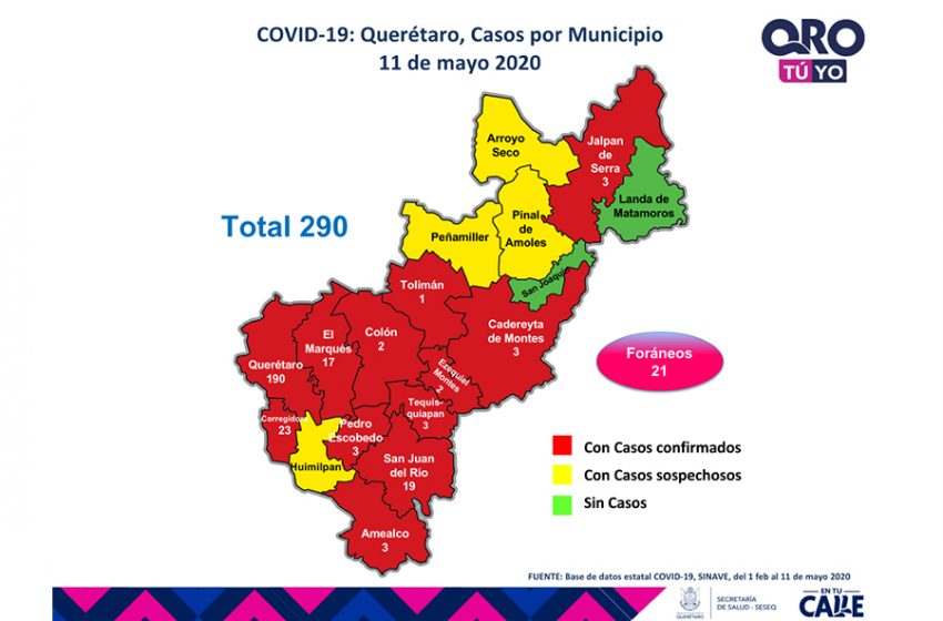  Este lunes se contabilizan 3 decesos y 19 contagios de COVID-19 en la entidad