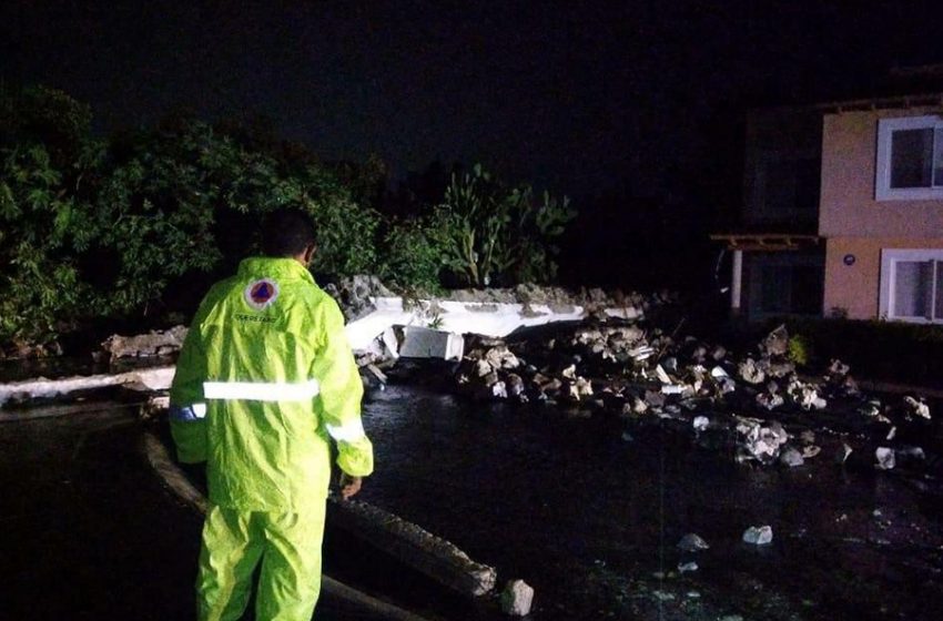  Protección Civil Municipal atiendió 7 viviendas afectadas por lluvias
