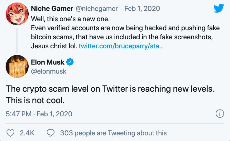  Denuncian estafa que utilizaba nombre de Elon Musk para robar a usuarios de bitcoin