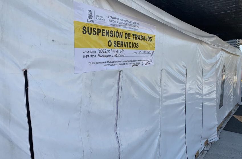  Suspenden centro médico en Querétaro por incumplir normas de hospitalización