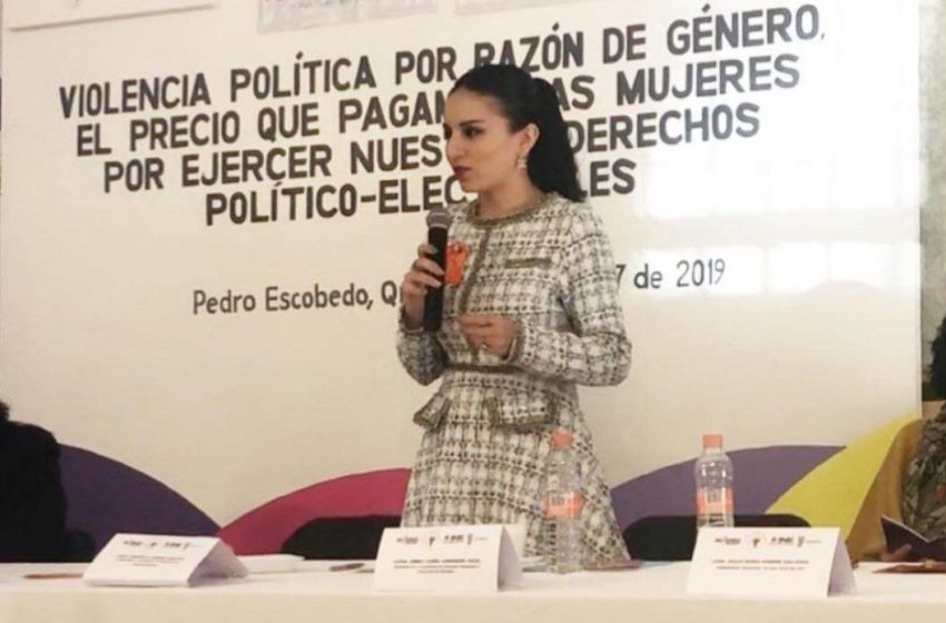  Exhorta regidora priista, Emma Landeros, a levantar la voz en caso de ser víctimas de acoso o violencia