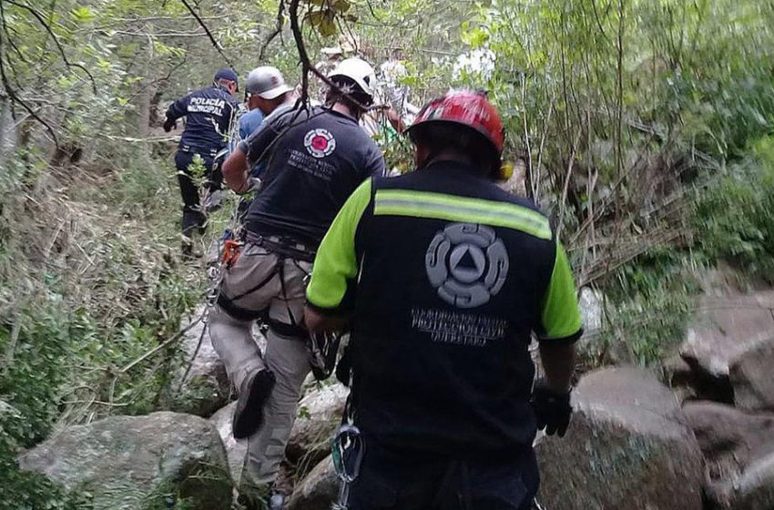  Localizan cuerpo de hombre que fue arrastrado por la corriente en Huimilpan