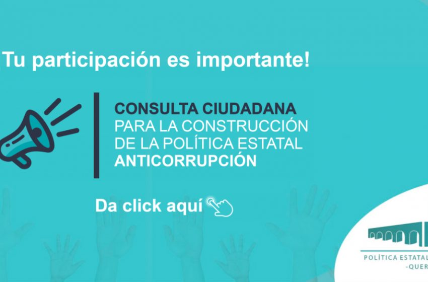  ¿Te interesa participar en la construcción de la Política Estatal Anticorrupción?