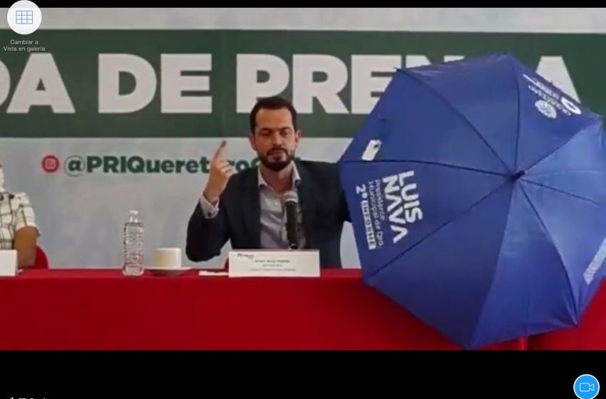  PRI Querétaro denunciará a Luis Nava por presuntos actos anticipados de campaña