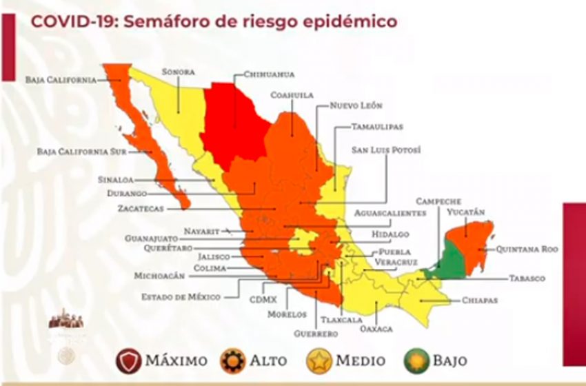  Querétaro continuará en semáforo naranja
