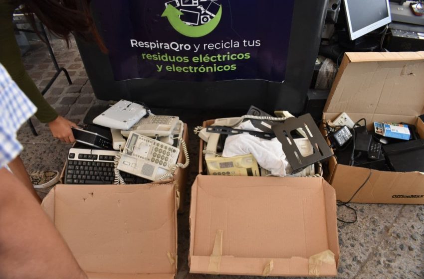  Municipio de Querétaro iniciará campaña de recolección de residuos electrónicos