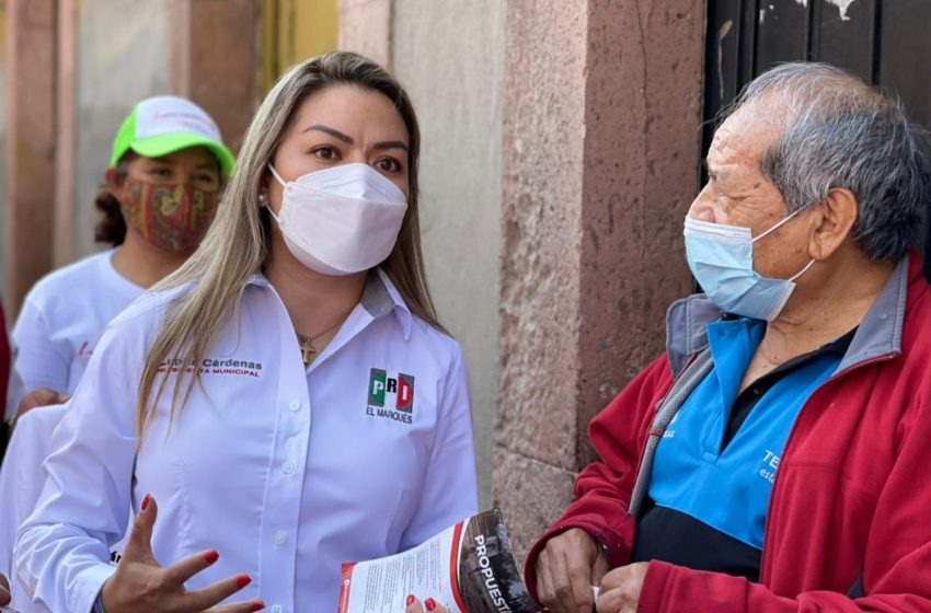  Lupita Cárdenas va por reactivación económica de La Cañada