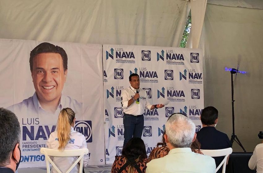  Luis Nava presenta su propuesta económica ante cámaras empresariales