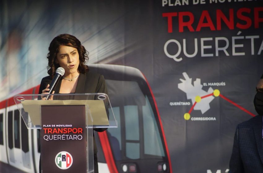  Abigail Arredondo presenta plan de movilidad; incluirá tren ligero