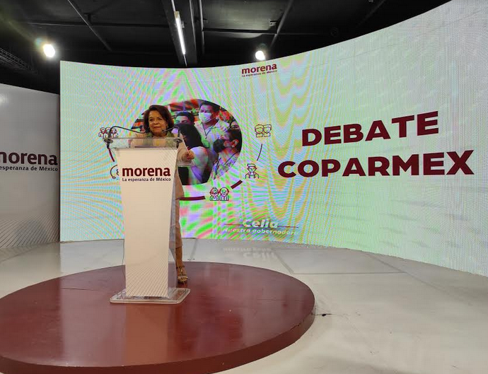  Critica una vez más Celia Maya formato del debate rumbo a la gubernatura