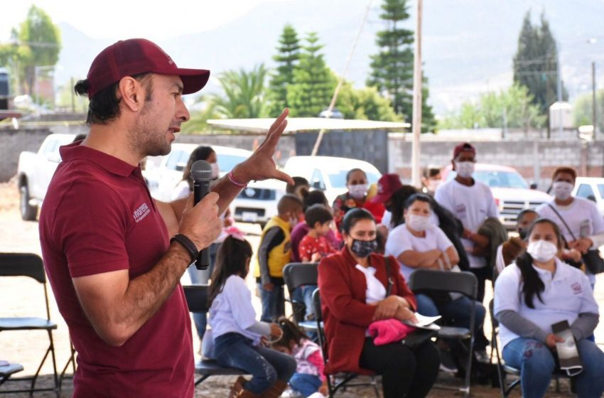  “Inmoral” lucrar con pobreza para conseguir votos, dice Arturo Maximiliano en Santa Rosa